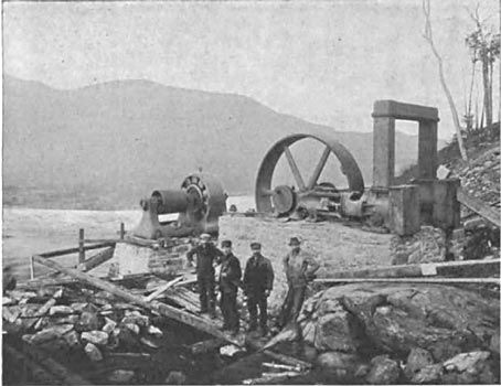 FIG. 1. � GETTING AN AIR COMPRESSOR READY.