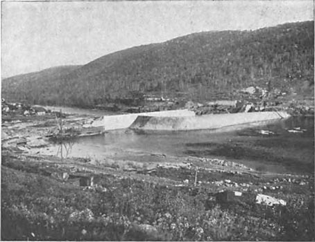 FIG. 2. � CHANGED COURSE OF THE RIVER.