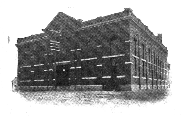 FIG. 1. -- REAR VIEW OF CENTRAL STATION, MONTREAL.