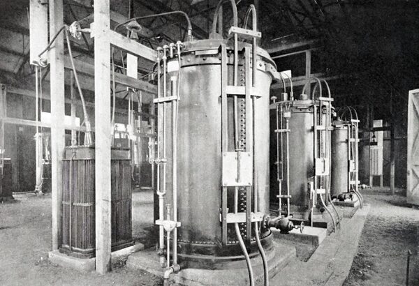 THE HIGH-TENSION TRANSFORMERS IN THE BUTTE, MONTANA, SUBSTATION OF THE MISSOURI RIVER POWER COMPANY