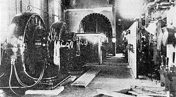 FIG. 8. � INTERIOR OF TACOMA SUB-STATION