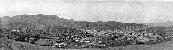 FIG. 1. - CITY OF GUANAJUATO, MEXICO, TO WHICH POWER IS TRANSMITTED 100 MILES AT 60,000 VOLTS, FOR MINING.