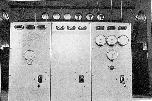FIG. 20. � SWITCHBOARD IN STOCKTON SUB-STATION.