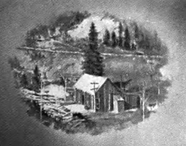 THE ORIGINAL POWER HOUSE AT AMES, 1890