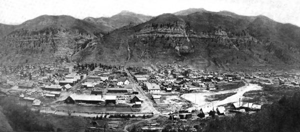 A VIEW OF TELLURIDE, COLORADO