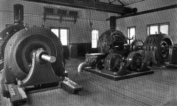 THE INTERIOR OF THE LOGAN POWER HOUSE