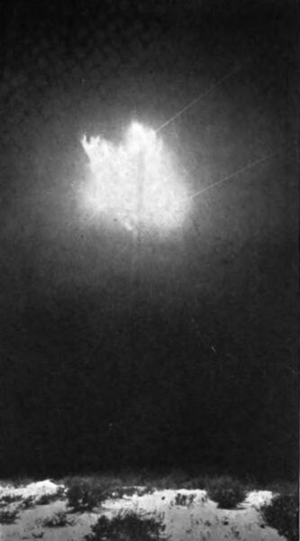 ARC CAUSED BY A SALT STORM