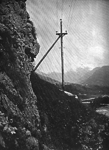 ANOTHER VIEW ALONG THE TRANSMISSION LINE