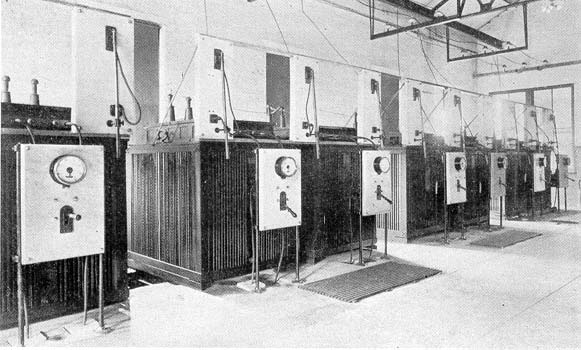 Fig 7 -  500-KW STEPDOWN TRANSFORERS, SUB-STATION "A".