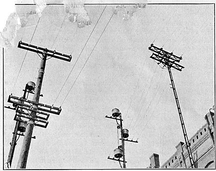 FIGURE 11. STEEL POLES IN SOUTHERN CALIFORNIA