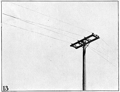 FIGURE 13. STEEL POLES IN SOUTHERN CALIFORNIA