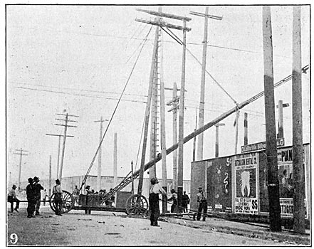 FIGURE 9. STEEL POLES IN SOUTHERN CALIFORNIA