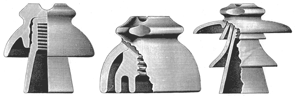 DIFFERENT TYPES OF LIMA INSULATORS.