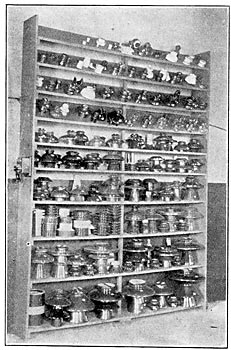 HIGH-TENSION INSULATORS - SAMPLES OF SOME OF THE PRODUCTS.