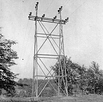 FIG. 4. � HEAVY TOWER AT CREDIT RIVER.