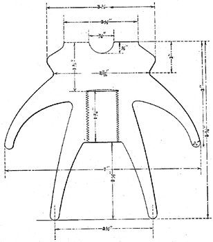 FIG. 5. - DIAGRAM OF INSULATOR.