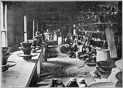 CUT NO. 5. - TESTED INSULATORS READY FOR PACKING.