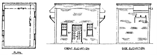 Fig. 5. � PLAN AND ELEVATIONS OF DANVERS AND MORTON SUB-STATIONS
