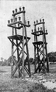 FIG. 28 � A-frame disconnecting switches