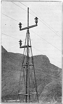 FIG. 3 � Showing present appearance of line.  Lightning-rods removed.