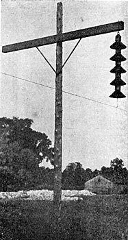 METHOD OF SUPPORTING INSULATOR FOR EXTRA HIGH VOLTAGE (1)