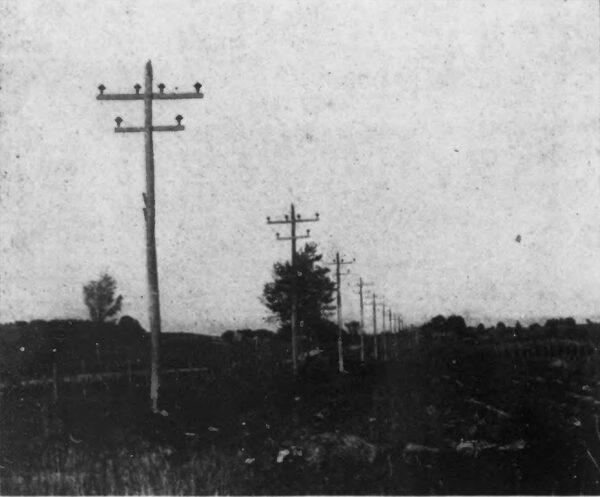 Fig. 3 -- MAIN TRANSMISSION LINE FROM WEST BUXTON TO PORTLAND