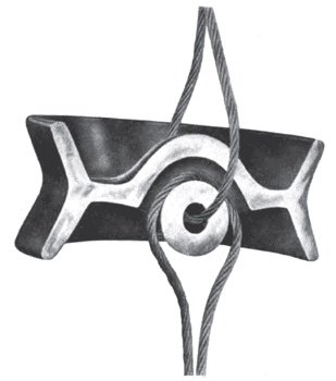 Fig. 6. Cross Section of Link Strain Insulator