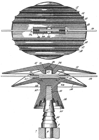 FIG. 1. HIGH-POTENTIAL INSULATOR.