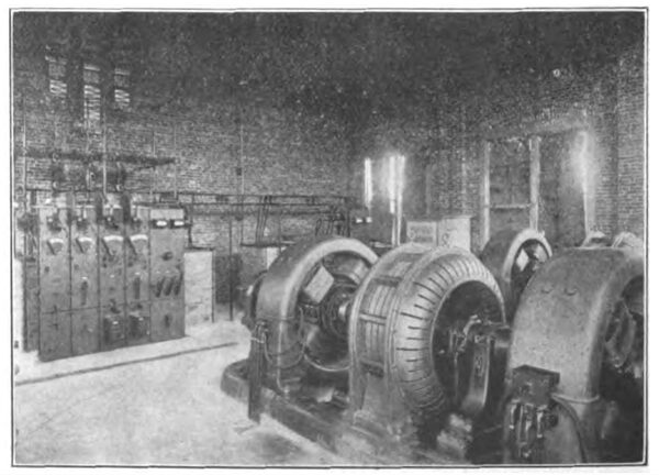 Pittsburg 1200-Volt Line � Interior of Shenango Substation