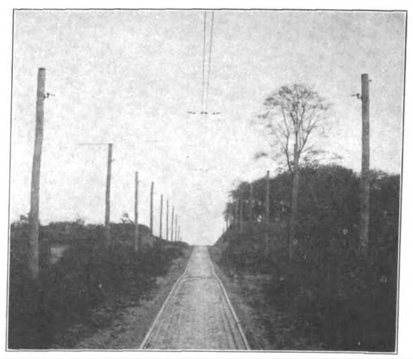 Pittsburg 1200-Volt Line � Span Construction Near New Castle