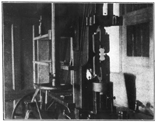 FIG. 5 -- PORCELAIN BRIQUETTE UNDER TEST.