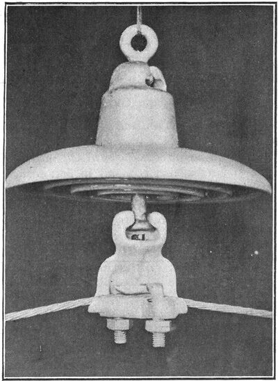 Fig. 5 � Single Section of Type �B� Insulator with Tower Eye and Clamp