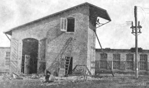 Fig. 6. Bessemer City Transformer Substation Built to Accommodate Multigap Lightning Arresters