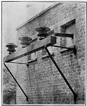 Entrance tubes at substations. (60,000 volts)