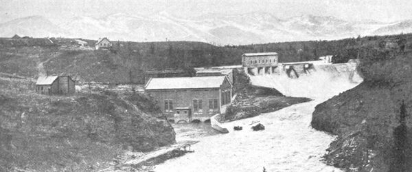 Fig. 1--General View of the Development of Calgary Power Company.