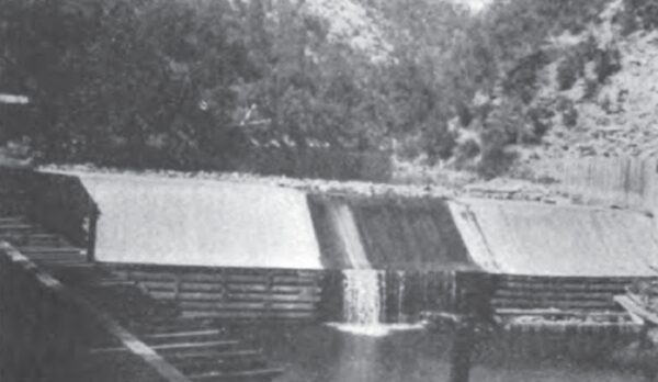 Dam of South Fork of American River.