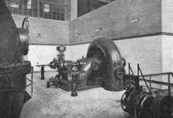 Fig. 10--Exciter Turbine, Power House No. 2.