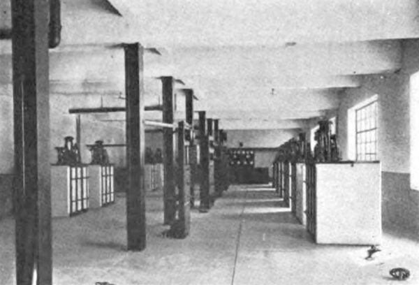 Fig. 16--Switchboard Room and Oil Switches.