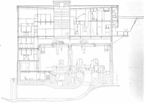 Fig. 3--Cross-Sectional Elevation of Station No. 2.