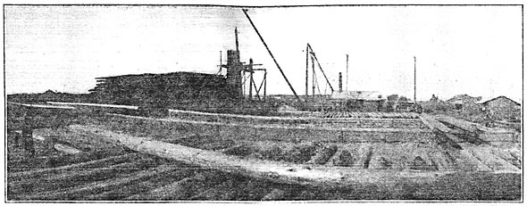 Pole Treating Plant at Fresno.