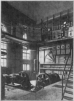 Fig. 22 - Exciter Units and Switchboard, Electron Station.