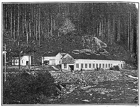 Fig. 3 - Seattle Municipal Station at Cedar Falls, Wash.