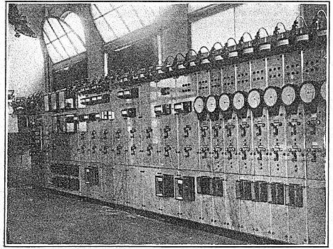 Fig. 5 - Swtichboard at City Substation.