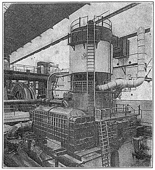 Fig. 12. � 15,000-kw Turbo-Generator Set, Station A, San Francisco.
