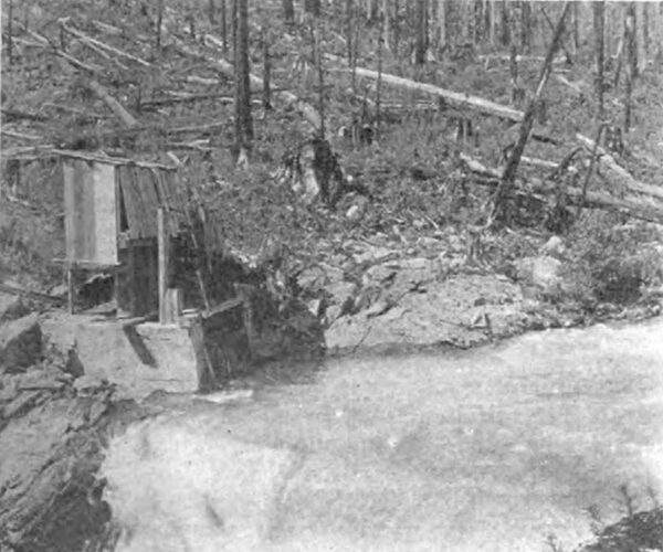 Fig. 4--Intake for the Nooksack Station.