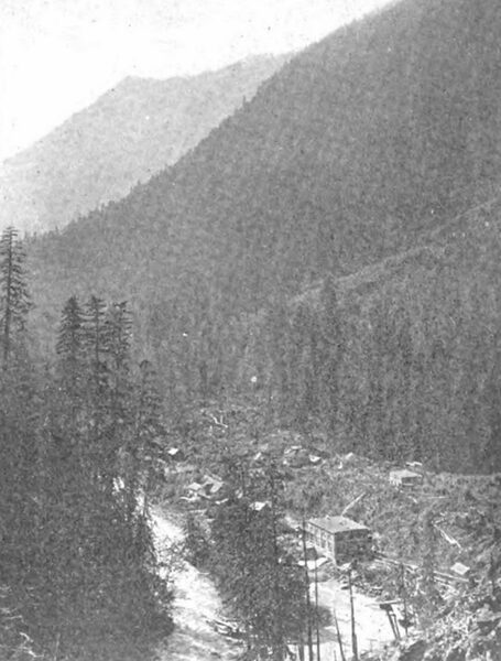 Fig. 5--Power House and Penstock at Nooksack Falls.