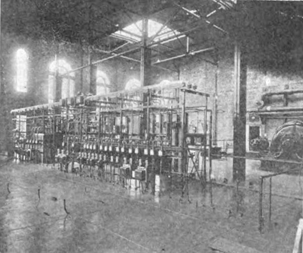 Fig. 9--Rear of Switchboard, York Street Station.