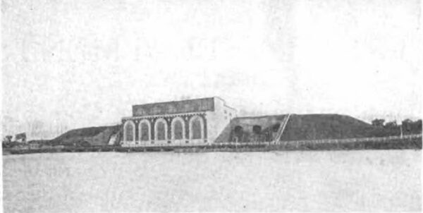 Fig. 1--Station of Canadian Light & Power Company from River.