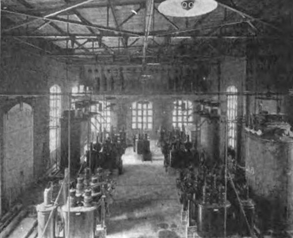 Fig. 12--Step-Down Transformers and Circuit-Breakers.