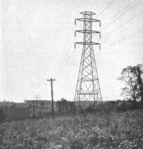 Fig. 11--Standard Transmission Tower.